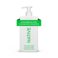 Native Cucumber & Mint Hair Volumizing Shampoo, 16.5 fl oz