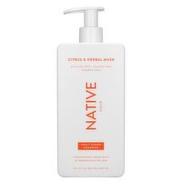 Native Hair Citrus & Herbal Musk Daily Clean Shampoo, 16.5 fl oz