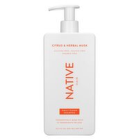 Native Hair Citrus & Herbal Musk Daily Clean Shampoo, 16.5 fl oz