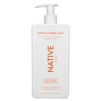 Native Hair Citrus & Herbal Musk Daily Clean Conditioner, 16.5 fl oz