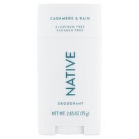 NATIVE Cashmere & Rain Deodorant, 2.65 oz