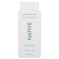 Native Cashmere & Rain Body Wash, 18 fl oz