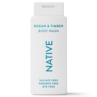 Native Ocean & Timber Body Wash 18oz