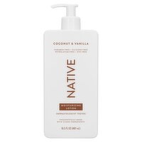 NATIVE Coconut & Vanilla Moisturizing Lotion, 16.5 fl oz