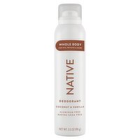 Native Coconut & Vanilla Deodorant, 3.5 oz