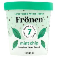 Frönen Mint Chip Dairy Free Frozen Dessert, 1 pint