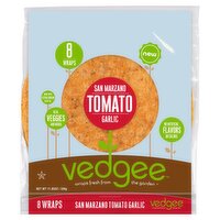 San Marzano Vedgee Tomato Garlic Wraps, 8 count, 11.85 oz