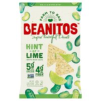 Beanitos Hint of Lime White Bean Chips, 5 oz