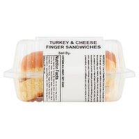 Fresh Creative Cuisine Turkey & Cheese Finger Sandwiches, 6.5 oz