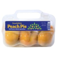 FamilyTree Farms Peach Pie Heirloom Donut Peaches, 14 oz
