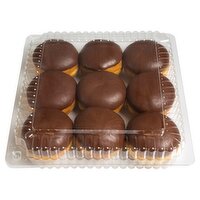 CT Bakery Mini Chocolate Boston Donuts, 9 count, 13.33 oz, 13.33 Ounce