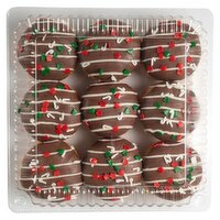 CT Bakery Mini Christmas Boston Donuts, 9 count, 18.41 oz, 18.41 Ounce