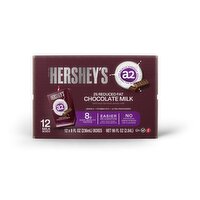 The a2 Milk Company a2 Hershey's 2% Reduced Fat Chocolate Milk, 8 fl oz, 12 count