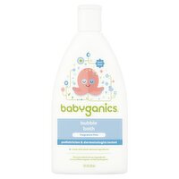 Babyganics Fragrance Free Bubble Bath, 20 fl oz