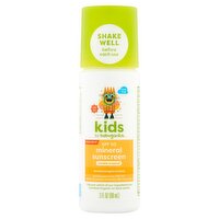 Babyganics Kids Totally Tropical Broad Spectrum Mineral Sunscreen Roll On, SPF 50, 6 oz