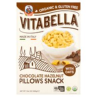 Nicoli Vitabella Chocolate Hazelnut Pillows Snack, 10.6 oz