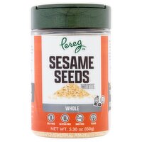 Pereg Whole White Sesame Seeds, 5.30 oz