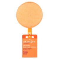 Cleanlogic Bath and Body Dual Round Texture Body Exfoliator Scrubber