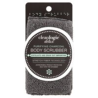Cleanlogic Detox Purifying Charcoal Body Scrubber, 1 Each
