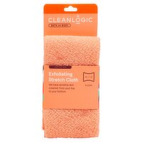 Cleanlogic Bath and Body Sensitive Skin Exfoliating Stretch Cloth