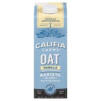 Califia Farms Vanilla Barista Blend with Oatmilk, 32 fl oz