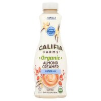 Califia Farms Vanilla Organic Almond Creamer, 25.4 fl oz