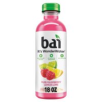 Bai It's WonderWater Rubi Raspberry Lemon Lime Flavored Antioxidant Beverage, 18 fl oz