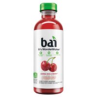 Bai It's WonderWater Zambia Bing Cherry Flavored Antioxidant Beverage, 18 fl oz, 18 Fluid ounce