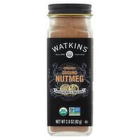 Watkins Organic Ground Nutmeg, 2.8 oz