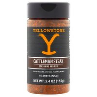 The Watkins Co. Yellowstone Cattleman Steak Seasoning and Rub, 5.4 oz