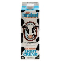 Farmland Fresh Dairies Light Cream, 1 quart, 32 Fluid ounce