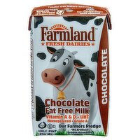 Farmland Fresh Dairies Chocolate Fat Free Milk, half pint