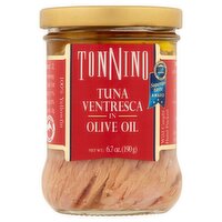 Tonnino Tuna Ventresca in Olive Oil, 6.7 oz