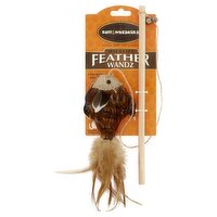 Ruff & Whiskerz Wildlife Feather Wandz Cat Toy