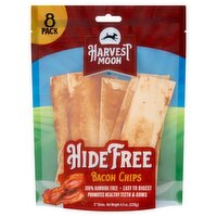 Harvest Moon 5" Sticks Hide Free Bacon Chips Dog Chews, 8 count, 4.5 oz