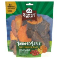 Harvest Moon Farm-to-Table Beef & Pumpkin Slices, 7 oz