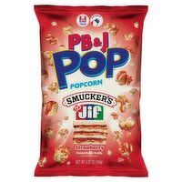PB&J Pop Smucker's & Jif Strawberry Peanut Butter & Jelly Popcorn, 5.25 oz