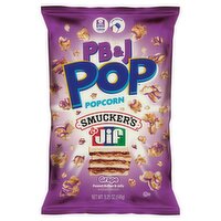 PB&J Pop Smucker's & Jif Grape Peanut Butter & Jelly Popcorn, 5.25 oz