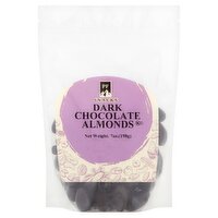 PF Snacks Dark Chocolate Almonds, 7 oz