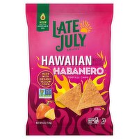 Late July Snacks Hawaiian Habanero Tortilla Chips, 6 oz