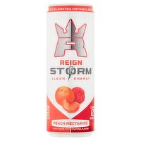 Reign Storm Clean Energy Peach Nectarine Energy Drink, 12 fl oz