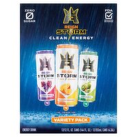 Reign Storm Clean Energy Drink Variety Pack, 12 fl oz, 12 count