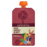 Pumpkin Tree Peter Rabbit Organics Pear, Carrot & Beet Organic Fruit & Vegetable Puree, 4.4 oz