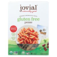 Jovial 100% Organic Brown Rice Gluten Free Penne Pasta, 12 oz