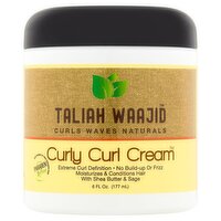 Taliah Waajid Curly Curl Cream, 6 fl oz