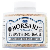 Borsari All Natural Everything Bagel Seasoning, 3.2 oz