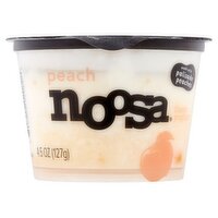 Noosa Peach Finest Yoghurt, 4.5 oz, 4.5 Ounce