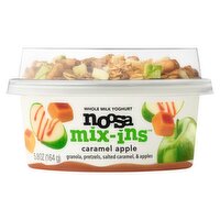 Noosa Mix-Ins Granola, Pretzels, Salted Caramel, & Apples Whole Milk Yoghurt, 5.8 oz