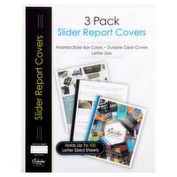 iScholar New York Slider Report Covers, 3 count