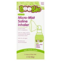 Boogie Micro-Mist Saline Inhaler, 1.7 oz